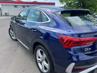 Usata Audi Q3 Sportback S-Line 150 CV (110 kW) 2021 Blu/azzurro SUV