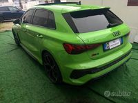 usata Audi RS3 verde java 400cv - 2022
