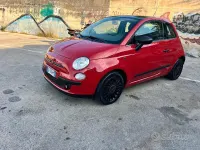 Usata Fiat 500C Sport 69 CV (50 kW) 2009 Rosso Cabrio