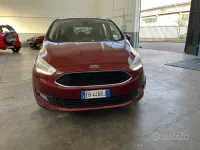 Usata Ford C-MAX Titanium 120 CV (88 kW) 2015 Rosso Monovolume