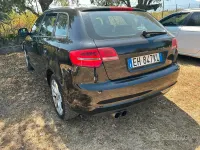 Usata Audi A3 Sportback 105 CV (77 kW) 2011 Nero Utilitaria
