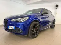 Usata Alfa Romeo Stelvio Ti 210 CV (154 kW) 2021 Bluazzurro SUV