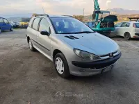 Usata Peugeot 206 68 CV (50 kW) 2003 Gray Station wagon