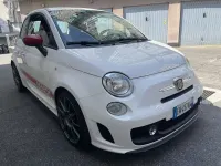 Usata Abarth 595 Custom 135 CV (99 kW) 2014 Bianco Utilitaria