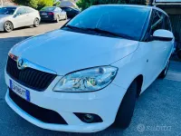 Usata Skoda Fabia 69 CV (50 kW) 2014 Bianco Berlina