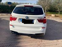 Usata BMW X3 M Sport 186 CV (136 kW) 2011 Bianco SUV