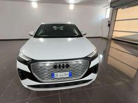 Usata Audi Q4 Sportback e-tron Advanced 69 kW (95 CV) 2022 Bianco ghiaccio metallizzato SUV