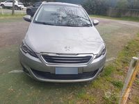 Usata Peugeot 308 SW Allure 120 CV (88 kW) 2015 Grigio Station wagon