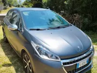 Usata Peugeot 208 Allure 100 CV (73 kW) 2017 Grigio Utilitaria