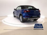 Usata VW T-Roc Cabriolet Style 110 CV (80 kW) 2022 Blu Cabrio