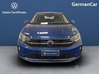 Usata VW Taigo Life 110 CV (80 kW) 2022 Blu/azzurro SUV