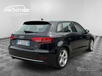 Usata Audi A3 Design 116 CV (85 kW) 2018 Nero Berlina