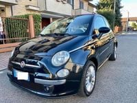 Usata Fiat 500C 69 CV (50 kW) 2015 Nero Cabrio