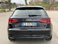Usata Audi A3 105 CV (77 kW) 2013 Nero Berlina
