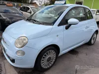 Usata Fiat 500 Pop 69 CV (50 kW) 2009 Blu Cabrio