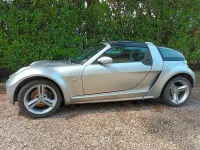 Usata Smart Roadster 82 CV (60 kW) 2004 Argento Cabrio