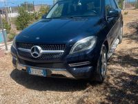 Usata Mercedes ML250 204 CV (150 kW) 2013 Blu SUV