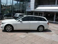 Usata Mercedes C200 Elegance 136 CV (100 kW) 2012 Bianco Station wagon