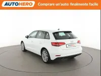 Usata Audi A3 116 CV (85 kW) 2019 Bianco Berlina