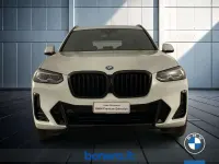 Usata BMW X3 M Sport 292 CV (214 kW) 2022 Alpin white pastello SUV