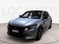 Usata Peugeot e-208 GT 100 kW (136 CV) 2022 Grigio Utilitaria