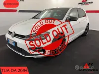 Usata VW Golf VII R-line 116 CV (85 kW) 2019 Bianco Berlina