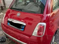 Usata Fiat 500 75 CV (55 kW) 2009 Rosso Cabrio