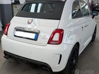 Usata Abarth 595C Turismo 160 CV (117 kW) 2014 Bianco Cabrio