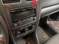 Usata VW Golf VI 80 CV (58 kW) 2011 Nero Utilitaria