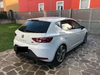 Usata Seat Leon SC FR 184 CV (135 kW) 2013 Bianco Utilitaria