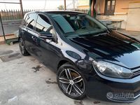 Usata VW Golf VI 102 CV (75 kW) 2009 Nero Utilitaria