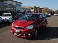 Usata Mitsubishi Space Star Invite 71 CV (52 kW) 2017 Rosso Utilitaria