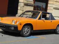 Usata Porsche 914 101 CV (74 kW) 1973 Arancione Cabrio