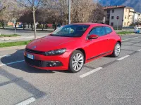 Usata VW Scirocco 122 CV (89 kW) 2010 Rosso Coupé