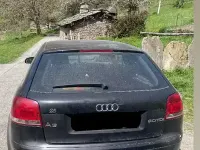 Usado Audi A3 140 CV (102 kW) 2007 Negro Utilitario