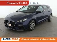 Usata Hyundai i30 N Line 120 CV (88 kW) 2019 Blu/azzurro Berlina