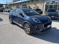 Usata Ford Puma Titanium 125 CV (91 kW) 2022 Blu/azzurro SUV