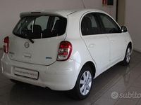 Usata Nissan Micra Acenta 98 CV (72 kW) 2011 Bianco Utilitaria