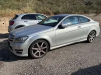 Usata Mercedes C220 Avantgarde 170 CV (125 kW) 2012 Argento Coupé