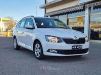 Usata Skoda Fabia Ambition 90 CV (66 kW) 2015 Bianco Station wagon