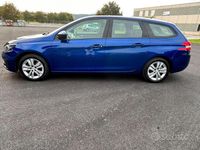 Usata Peugeot 308 130 CV (95 kW) 2018 Blu Station wagon
