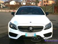 Usata Mercedes C250 Premium Plus 204 CV (150 kW) 2017 Bianco Coupé