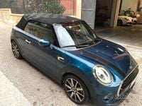 Usata Mini Cooper Cabriolet 134 CV (98 kW) 2020 Blu Cabrio