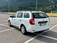 Usata Dacia Logan MCV Lauréate 75 CV (55 kW) 2015 Bianco Station wagon