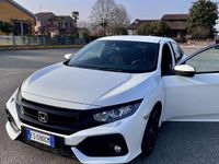 Usata Honda Civic Elegance 120 CV (88 kW) 2018 Bianco Berlina