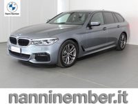 Usata BMW 520 M Sport 190 CV (139 kW) 2019 Blu/azzurro Station wagon
