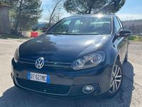 Usata VW Golf VI 122 CV (89 kW) 2009 Nero Utilitaria