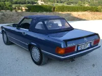 Usata Mercedes SL500 245 CV (180 kW) 1986 Blu/azzurro Cabrio