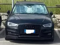 Usata Audi A3 S-Line 150 CV (110 kW) 2015 Nero Berlina