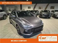 Nuova MG MG3 Comfort 116 CV (85 kW) 2025 Vari colori Utilitaria